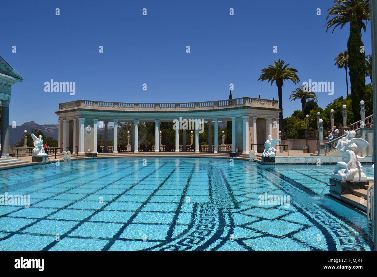 Il Castello di Hearst in California Foto Stock