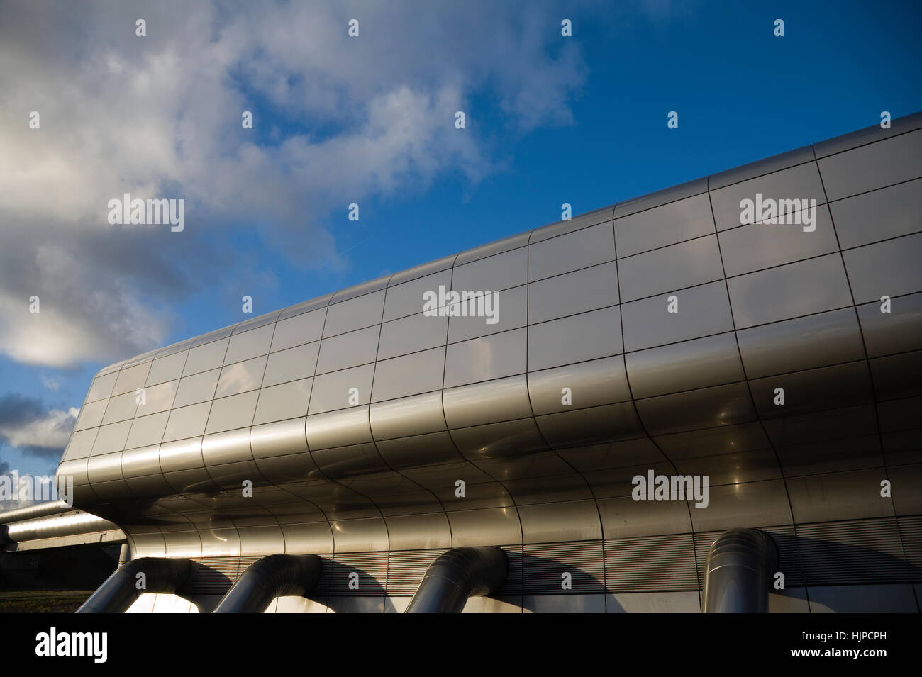 Vetro, calice, tumbler, dettaglio, città, paese moderno e modernità, futuro, Foto Stock