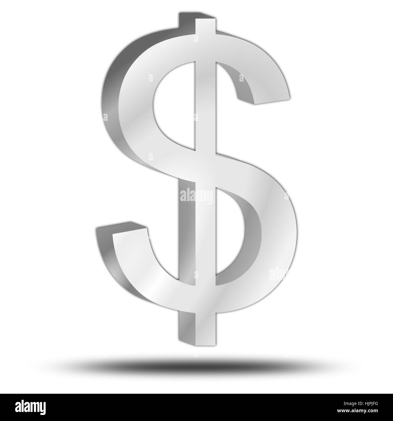 Dollaro di pagamento Foto Stock