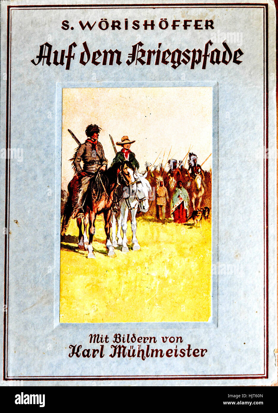 Copertina del libro di avventura (edizione tedesca), il coperchio von Abenteuerbuch (deutsch) Foto Stock