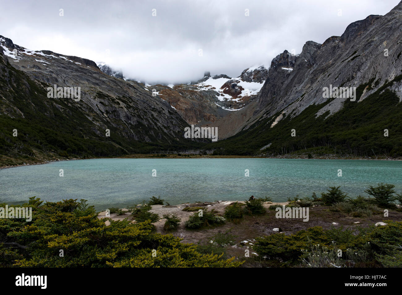 Laguna Esmeralda - Ushuaia Foto Stock