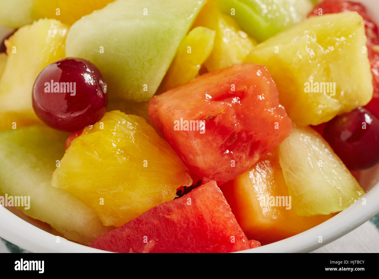 Tipico americano supermercato insalata di frutta Foto Stock