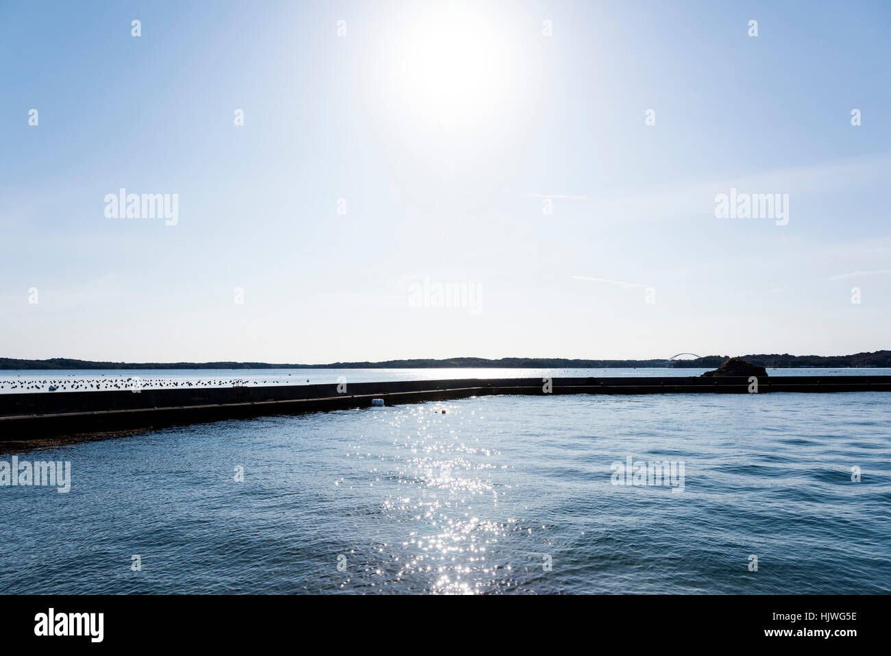 Dock a Masakijima, Shima Città, Prefettura di Mie,Giappone Foto Stock