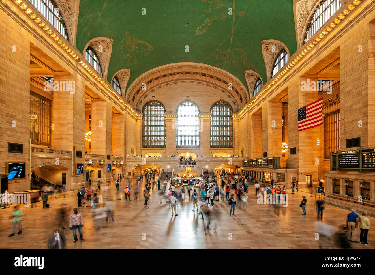 La Grand Central Station, Park Avenue, Midtown Manhattan, New York City, Stati Uniti d'America Foto Stock