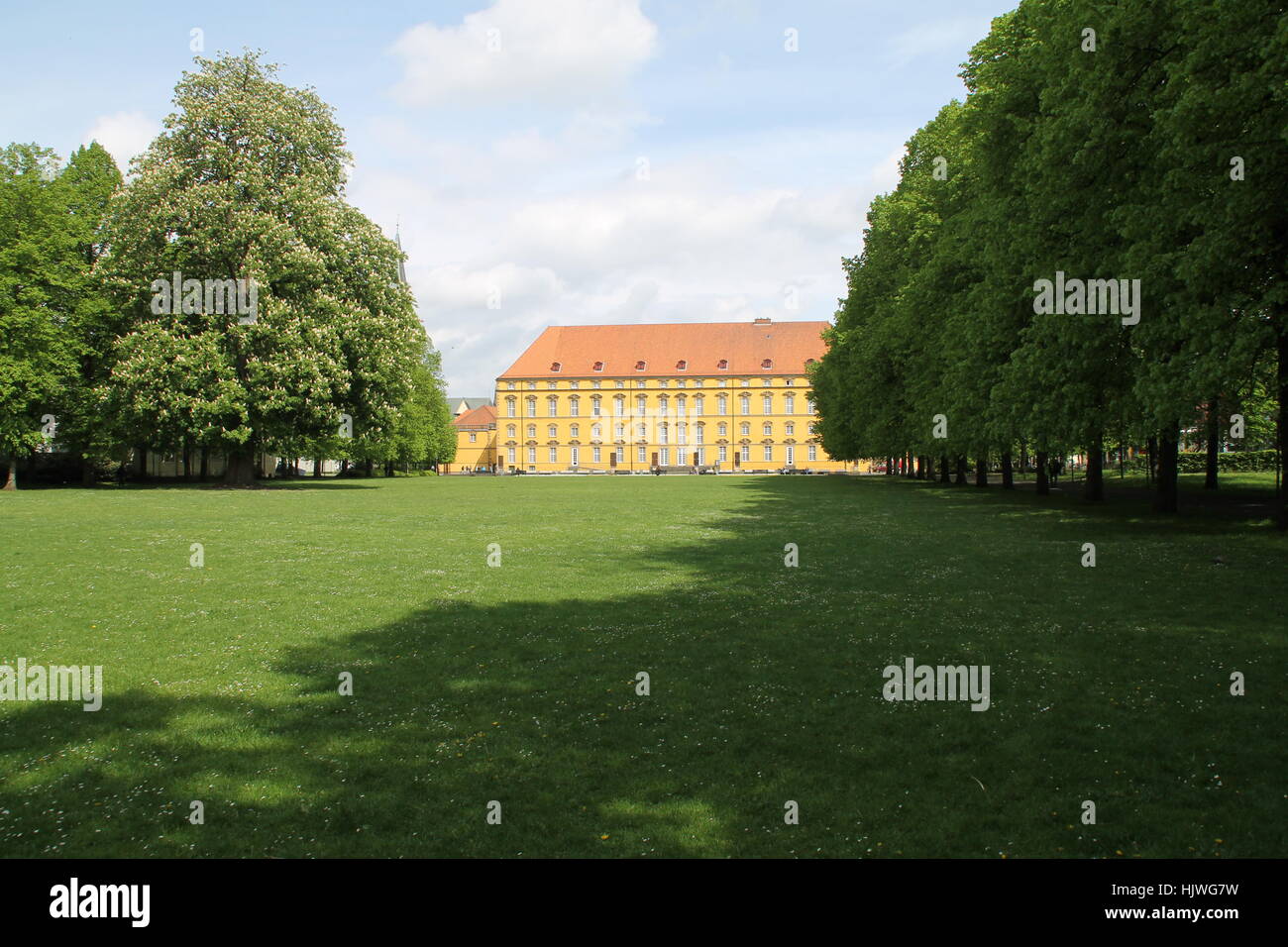 Storia, giardino, Europa, università, istituto di istruzione, istruzione Foto Stock