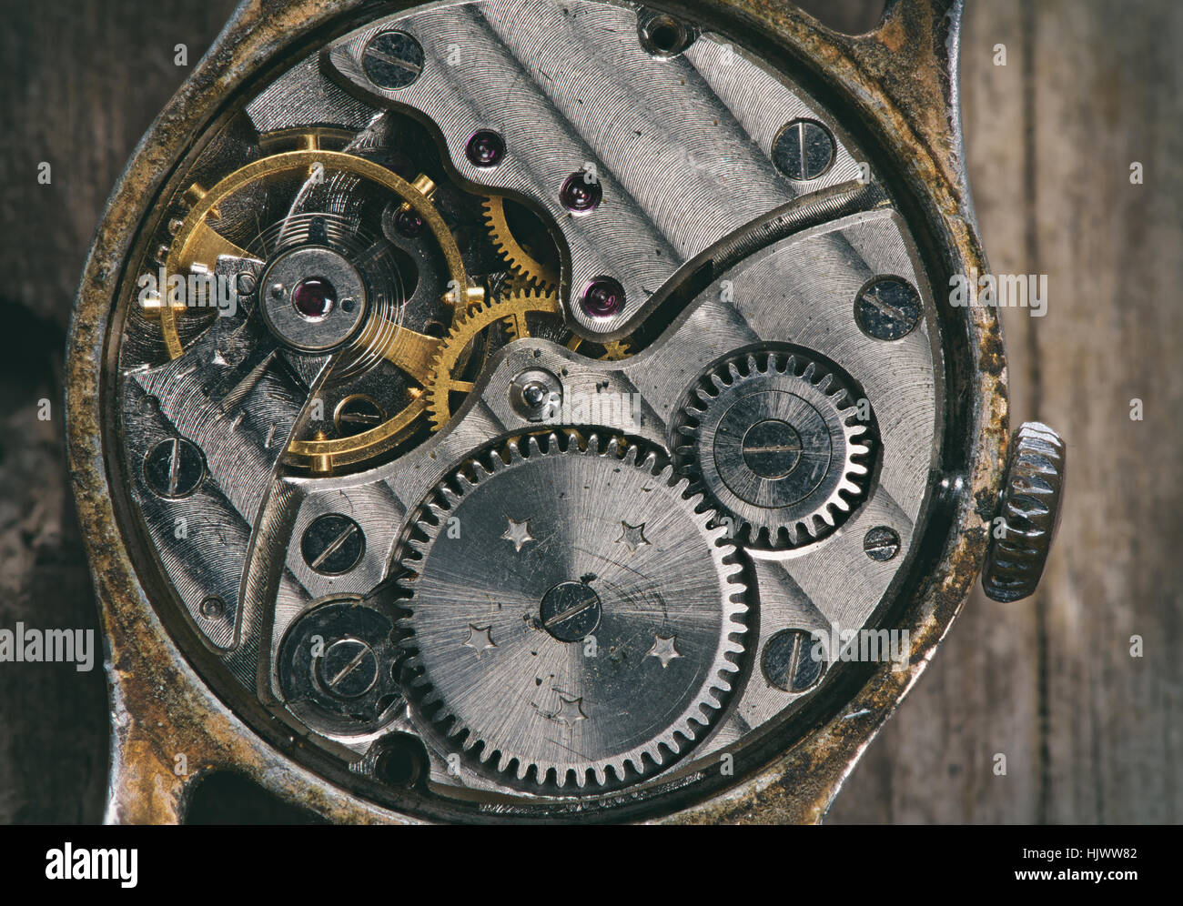 Meccanismo di orologio immagini e fotografie stock ad alta risoluzione -  Alamy