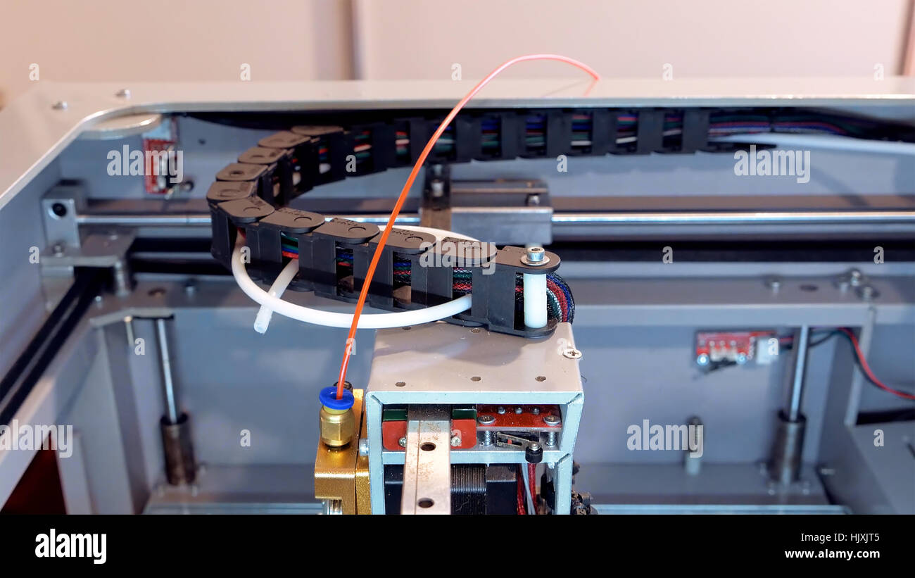 Robotics automatico apparecchiatura meccanica di laboratorio Foto Stock