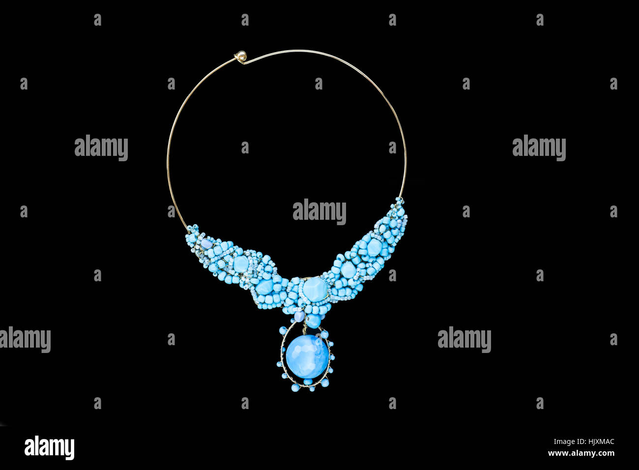 Bigiotteria di perline di turchese Foto Stock