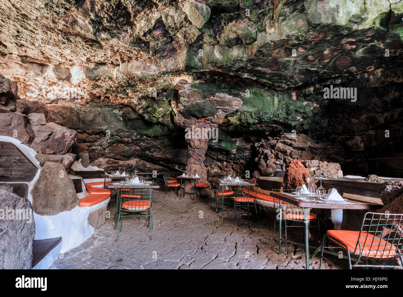 Jameos del Agua, Cesar Manrique, Lanzarote, Isole Canarie, Spagna Foto Stock