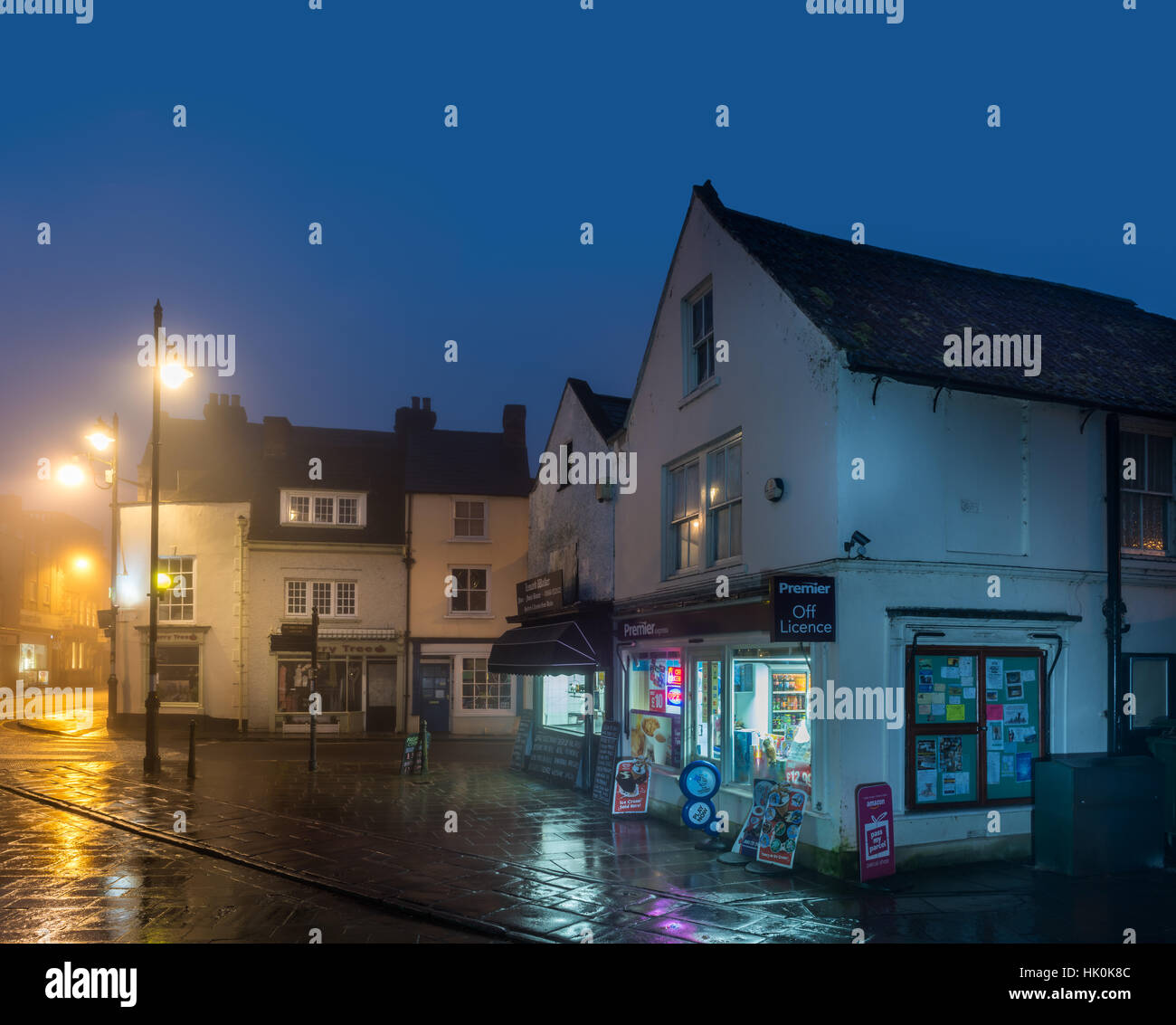 Il negozio d'angolo Foto Stock