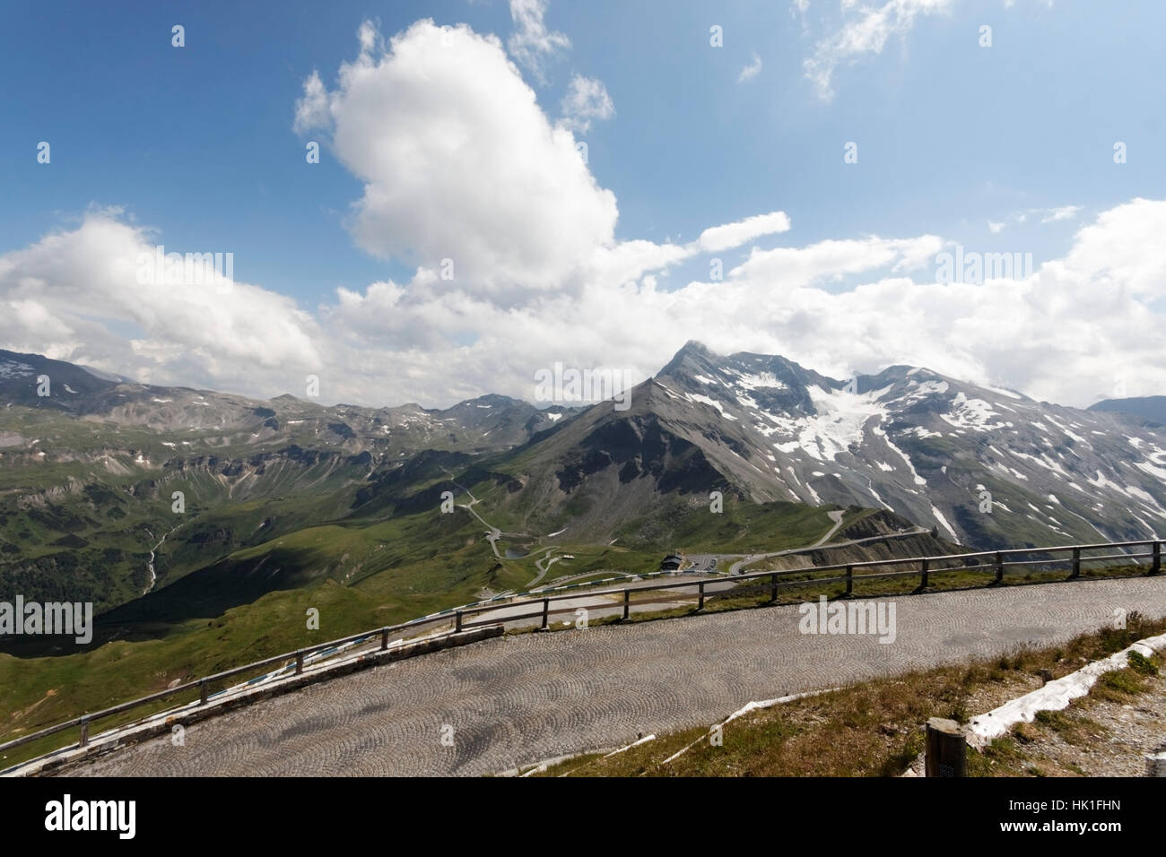 Grossglockner Strada alpina Foto Stock