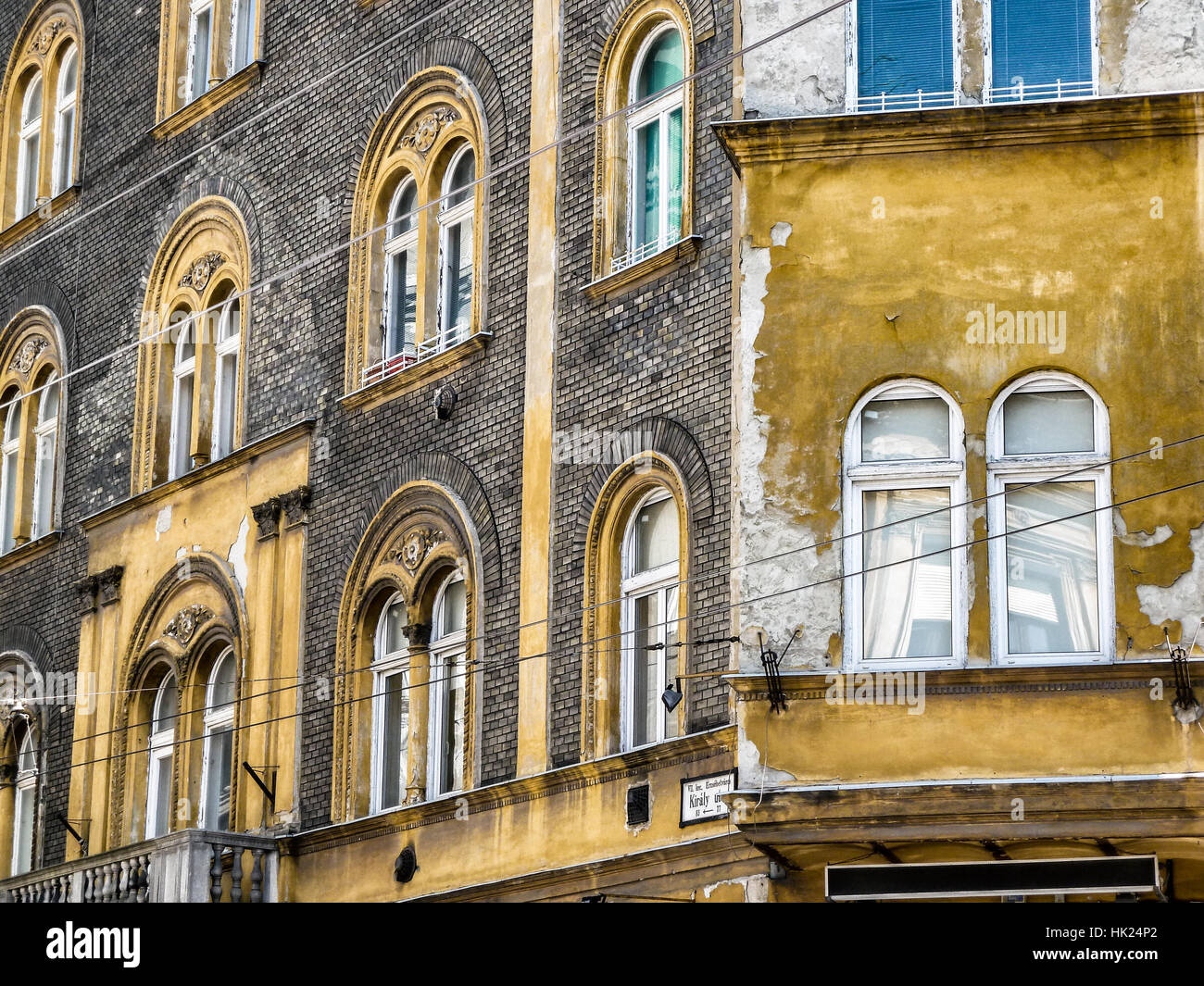 Budapest città vecchia Foto Stock