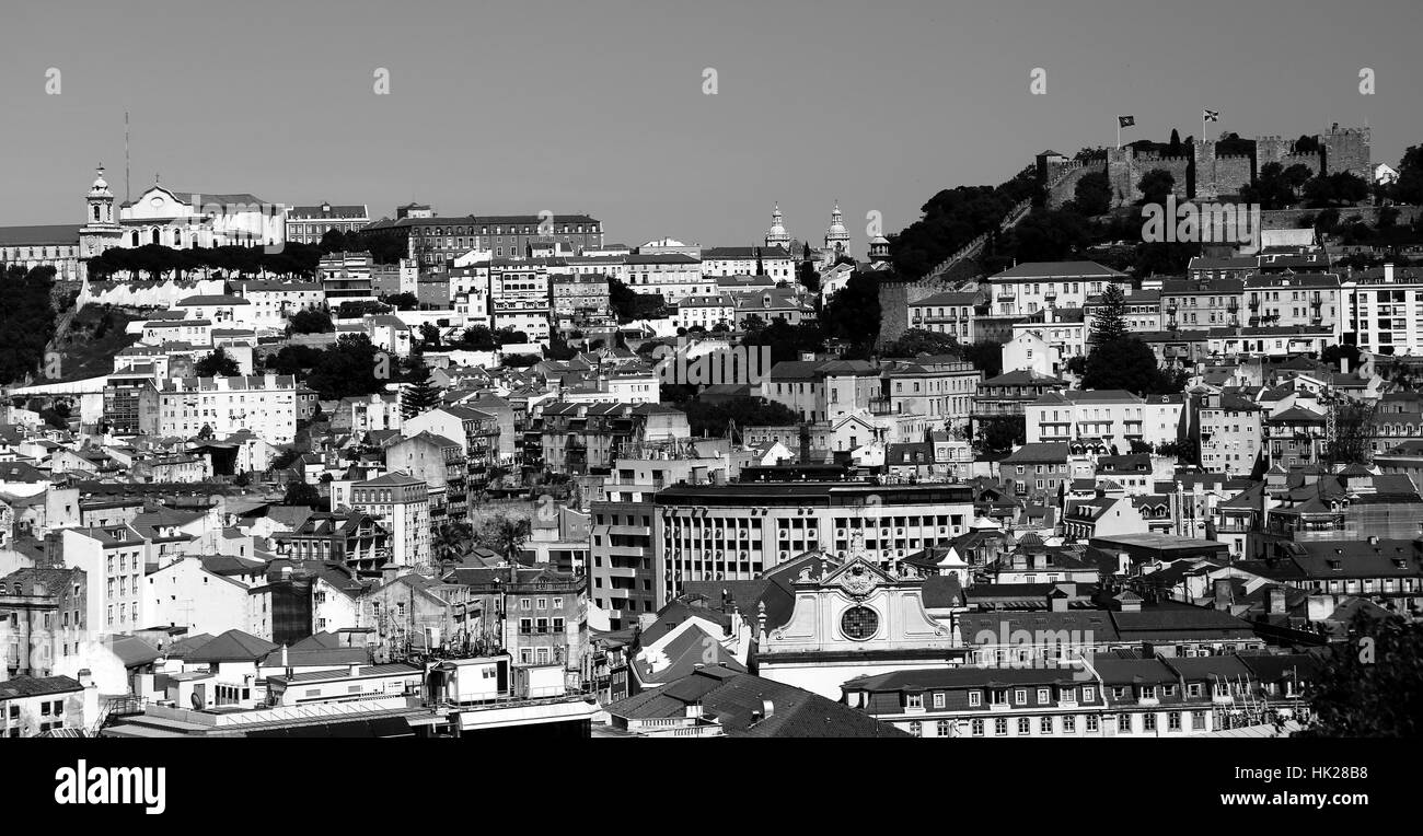 Immagini di Lisbona, Portogallo. Architettura di Lisbona e i punti di riferimento. Foto Stock
