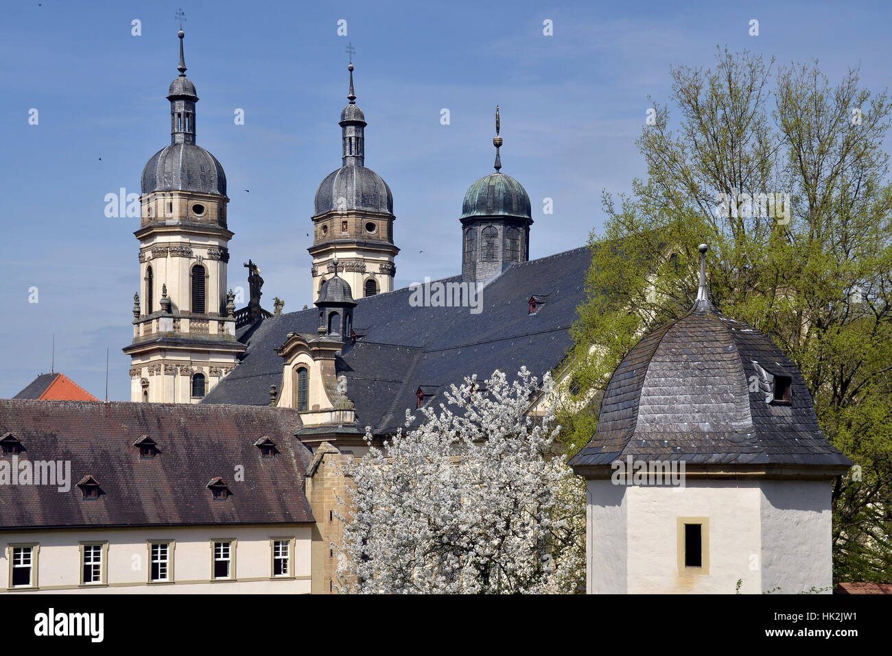 Chiesa, parete monastero, convento, i campanili, religione, convinzioni, chiesa, Dio, Foto Stock