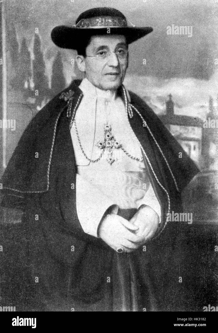 Papa BENEDICXT XV (1854-1922) Foto Stock