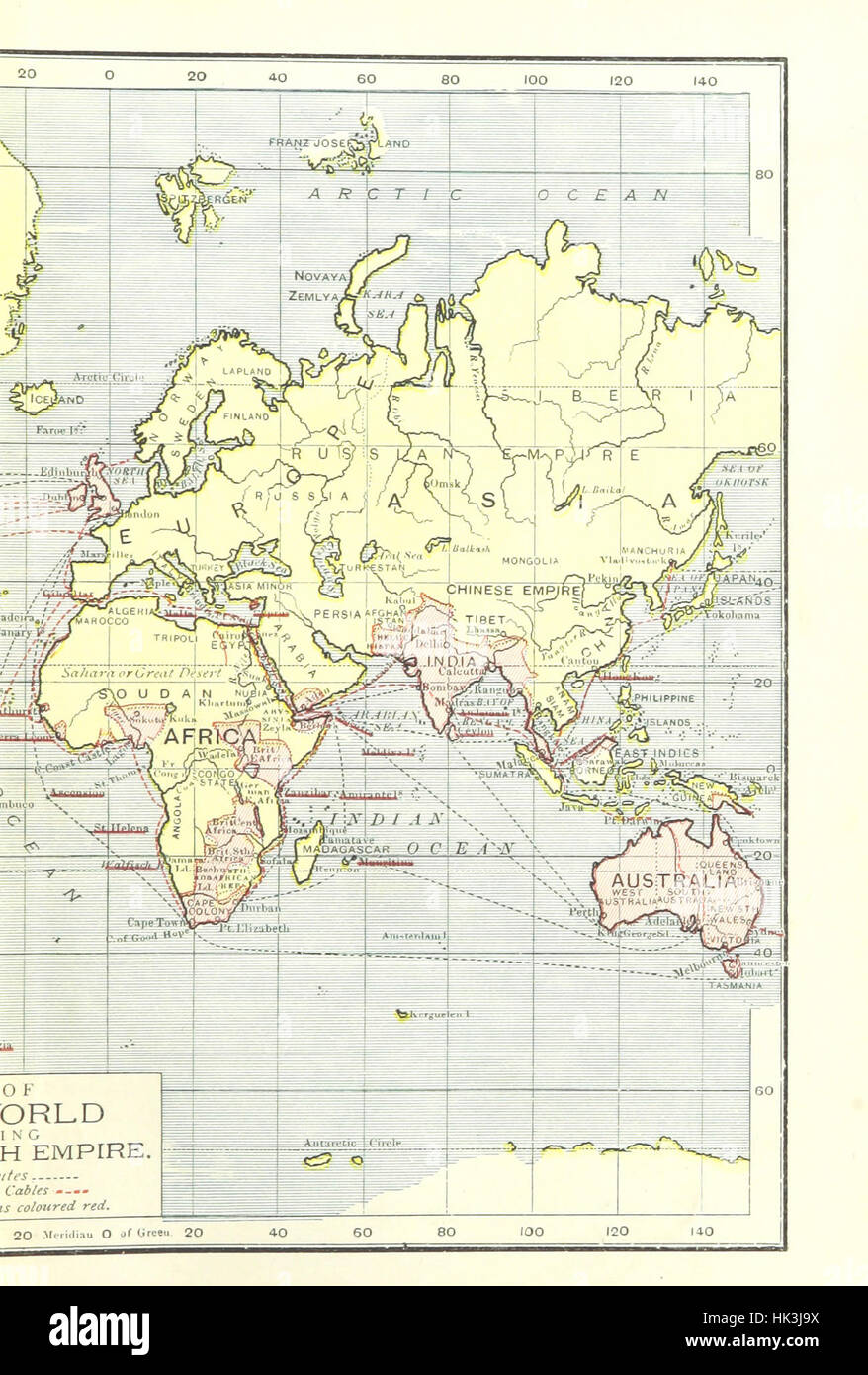 Immagine presa da pagina 15 del "Pitman la geografia commerciale del mondo' immagine presa da pagina 15 del "Pitman commerciale Foto Stock