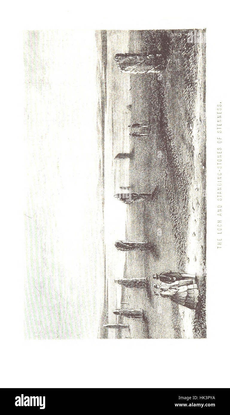 Immagine tratta da pagina 165 di "Summers and Winters in the Orkneys", raffigurante i paesaggi stagionali e la vita nelle Isole Orcadi, con descrizioni dettagliate degli ambienti locali e dei modelli meteorologici. Foto Stock