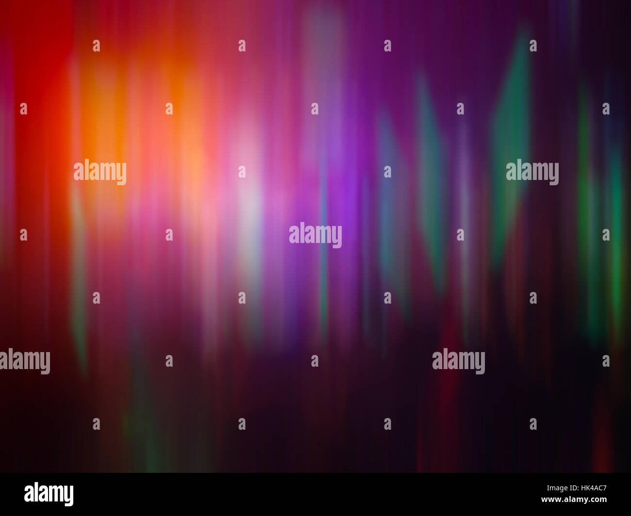 Arcobaleno colorato Aurora luminosa effetto movimento musica tecnologia Sci-fi concetto sfondo astratto Foto Stock
