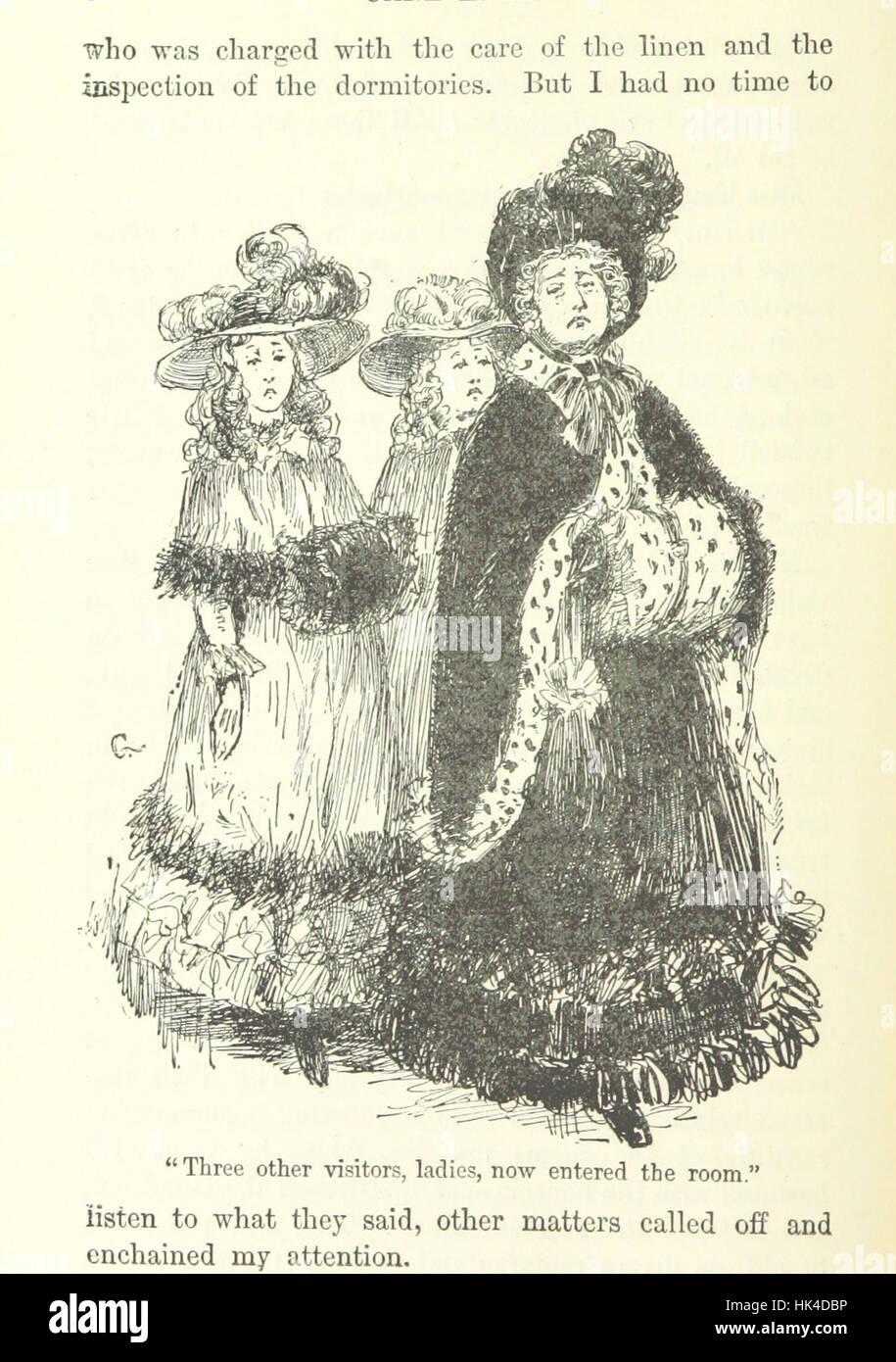 La pagina 110 di "Jane Eyre" presenta un'illustrazione tratta dal romanzo di Charlotte Brontë, che cattura un momento emotivo dalla trama della storia. Foto Stock