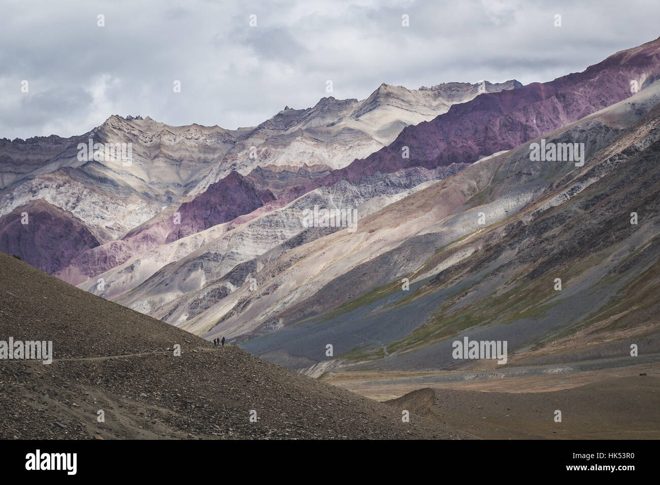 50 tonalità di Spiti Valley Foto Stock
