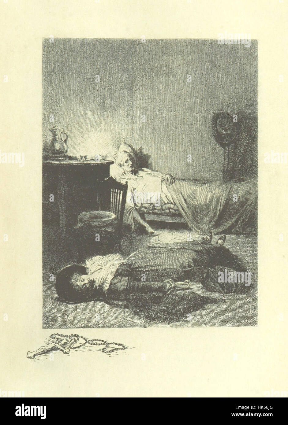 Immagine tratta da "Famous Names in Fiction", che mostra personaggi e figure significative della letteratura, compilata da E. M. o'Connor. Il libro mette in evidenza personaggi immaginari notevoli di varie opere. Foto Stock