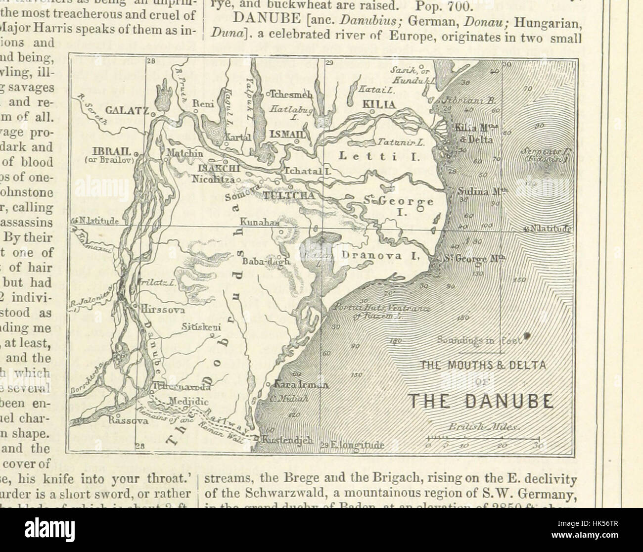 Immagine presa da pagina 135 del '[il dizionario geografico imperiale; un dizionario generale di geografia, fisici, politici, statistica descrittiva e ... Edito da W. G. Blackie ... Con ... illustrazioni, ecc.]' immagine presa da pagina 135 del '[l'Imperial Foto Stock