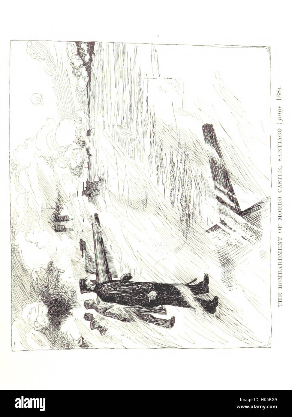 Un artigliere a bordo del 'Yankee.' dal diario di numero cinque del dopo la porta pistola. Il filo della crociera e lotte della Naval riserve nella guerra ispano-americana. A cura di H. H. Lewis, etc immagine presa da pagina 181 di un "Gunne Foto Stock