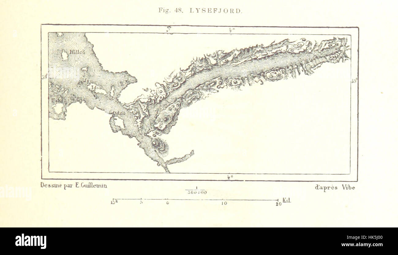 Immagine presa da pagina 209 di 'La Terre: descrizione des phénomènes de la vie du globe. I. Les Continents. II. L'oceano, l'atmosfera, la Vie l' immagine presa da pagina 209 di 'La Terre des Foto Stock