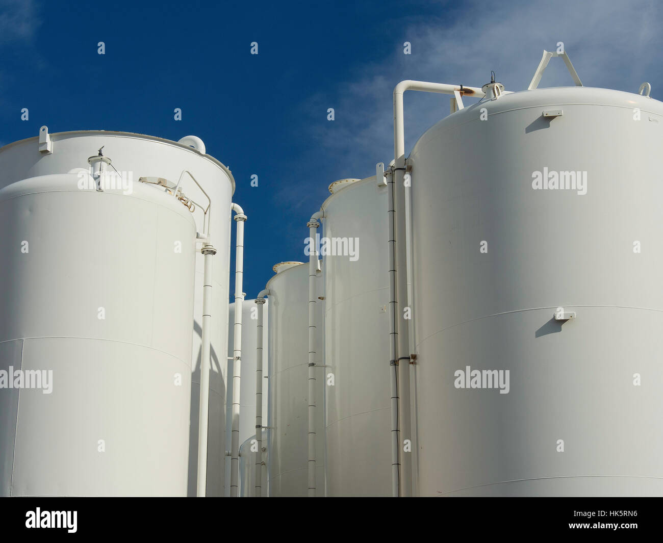 Industria, Danimarca, serbatoio, camp, camp di tende, industria, energia, potenza, Foto Stock