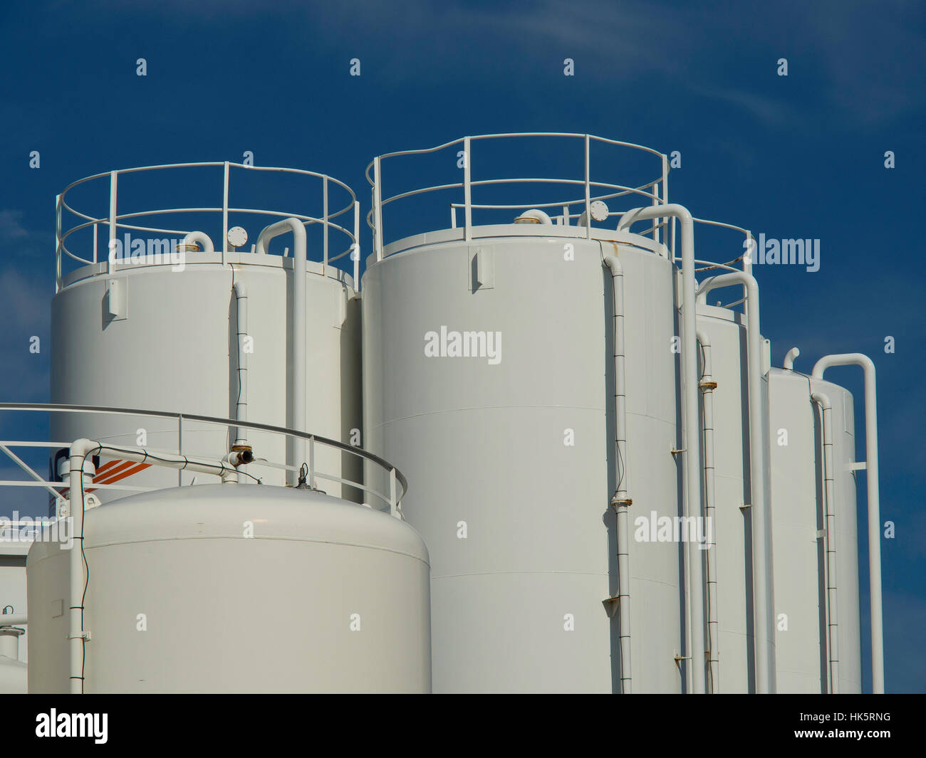 Industria, Danimarca, serbatoio, camp, camp di tende, industria, energia, potenza, Foto Stock