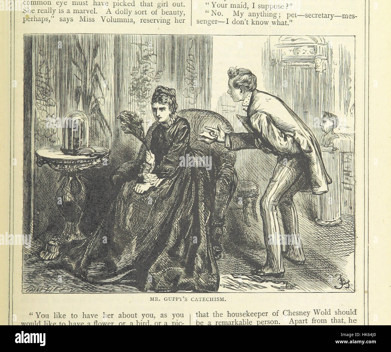 Immagine presa da pagina 217 di "Le opere di Charles Dickens. Edizione di uso domestico. [Con illustrazioni.]' immagine presa da pagina 217 di 'Opera Foto Stock