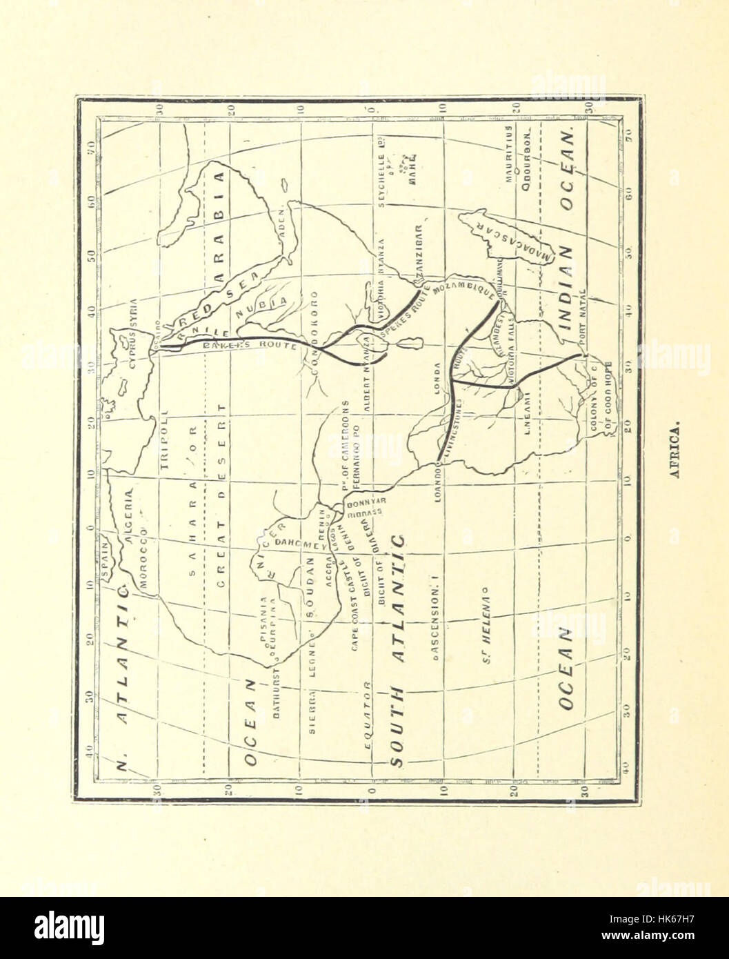 Immagine presa da pagina 230 di 'viaggiano circa oltre il nuovo e il vecchio terreno, etc' immagine presa da pagina 230 di 'viaggiano Ab Foto Stock