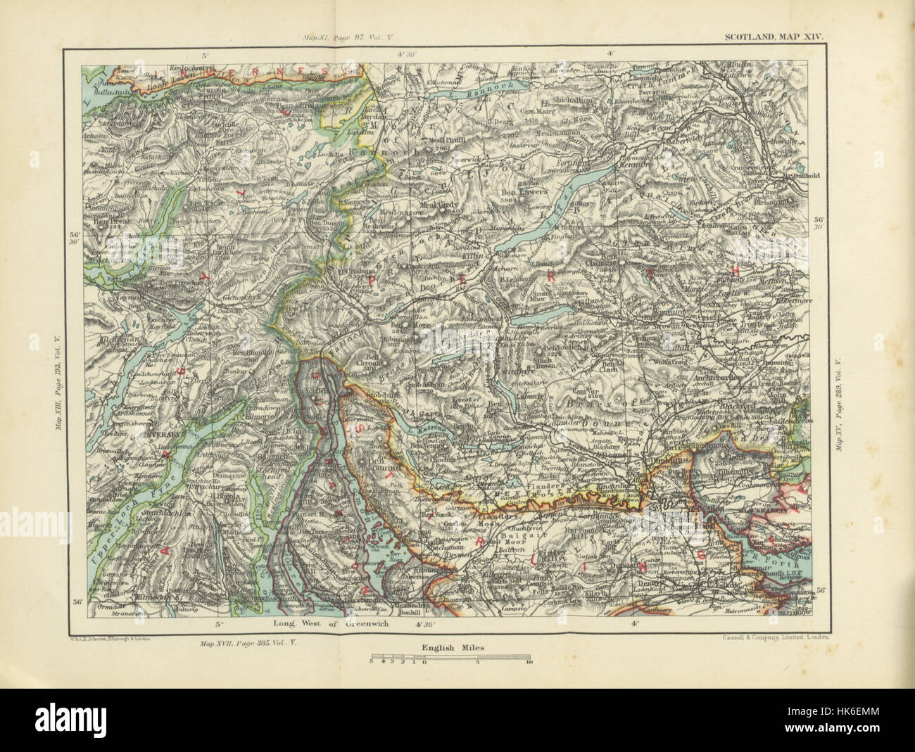 Immagine presa da pagina 264 del '[Cassell il dizionario geografico di Gran Bretagna e Irlanda ... Con numerose illustrazioni e mappe di sessanta.]' immagine presa da pagina 264 del '[Cassell's Gazett Foto Stock