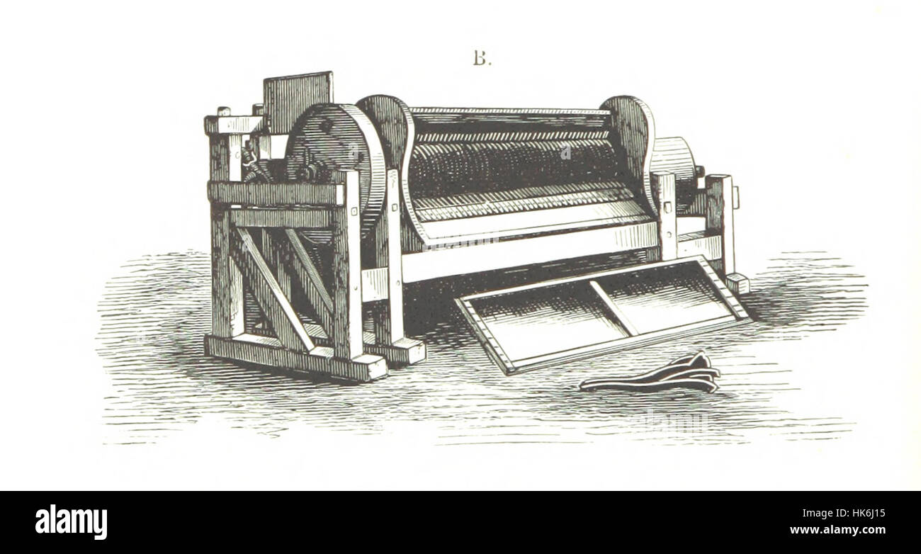 Illustrazione di "Was Georg seinen deutschen Landsleuten über Brasilien zu erzählen Weiß", che mostra le esperienze e le osservazioni di un immigrato tedesco nel sud del Brasile. Foto Stock