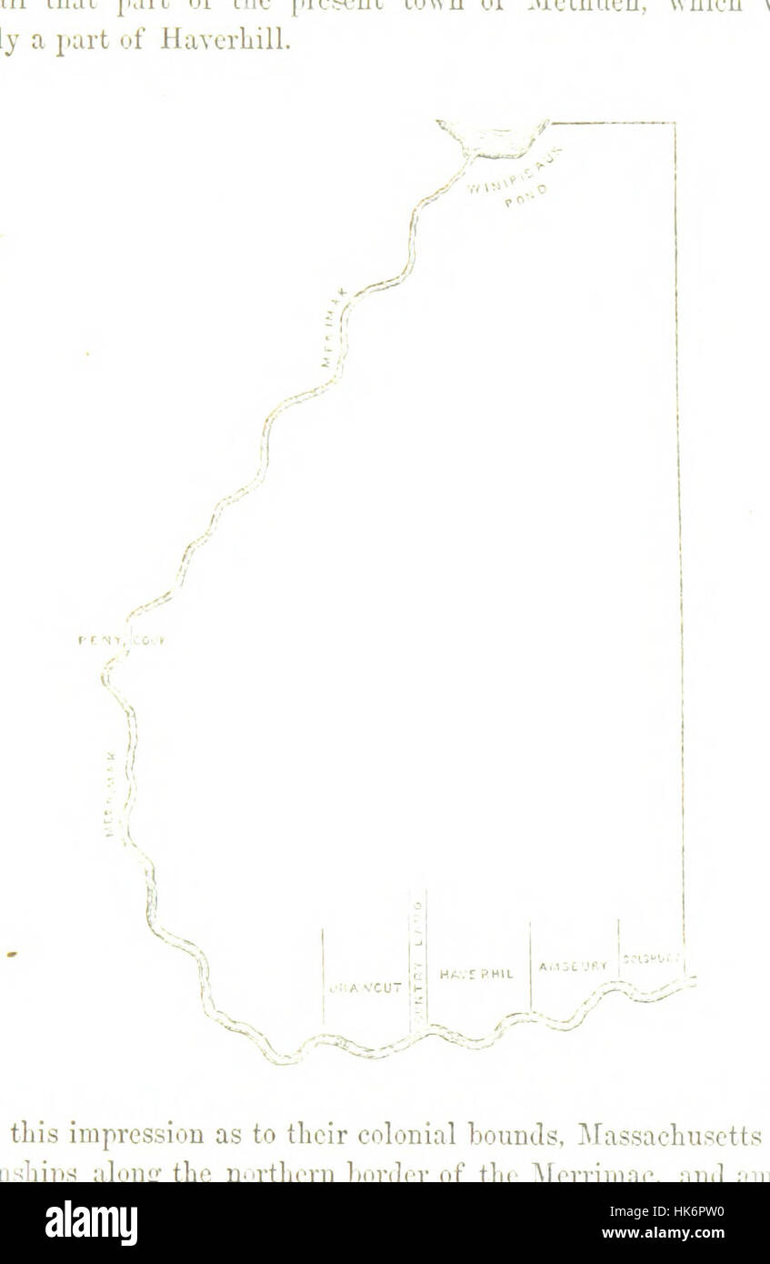 Immagine presa da pagina 309 di " La storia di Haverhill, Massachusetts, dal suo primo insediamento, nel 1640, per l'anno 1860. [Con piastre.]' immagine presa da pagina 309 di 'la storia o Foto Stock