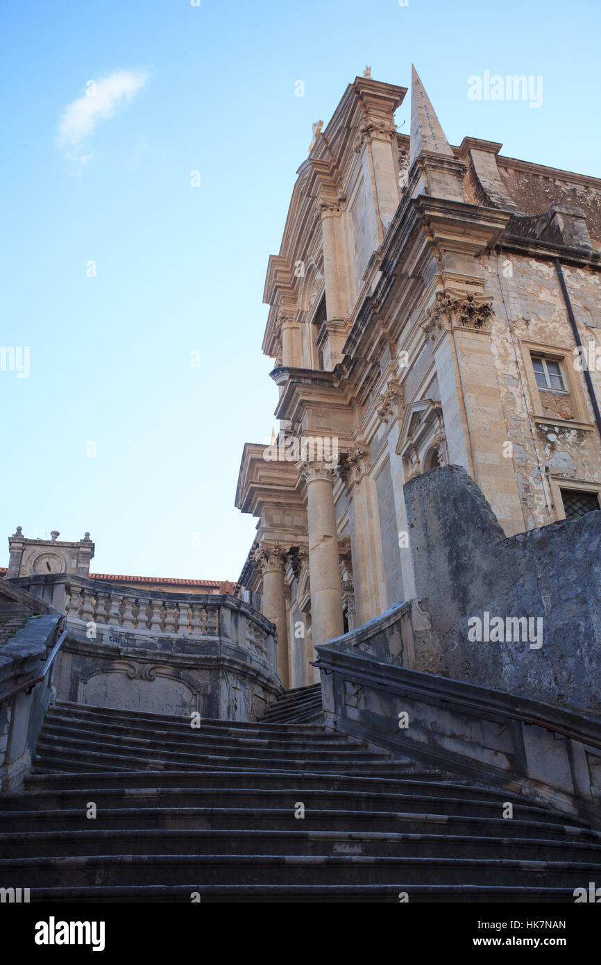 Lo stile di costruzione, architettura, stile architettonico, Croazia, chiesa, Foto Stock