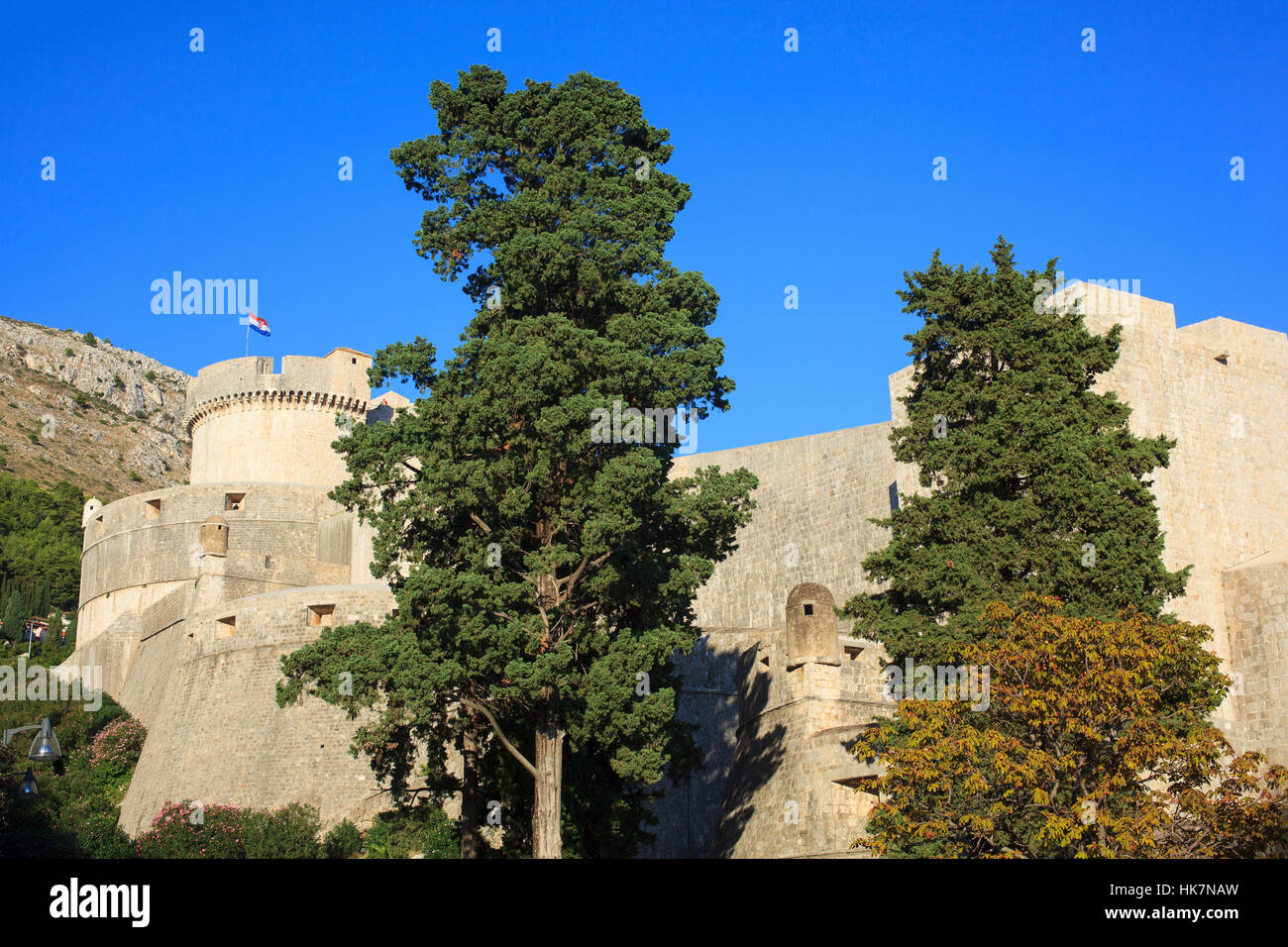 Lo stile di costruzione, architettura, stile architettonico, Croazia, chiesa, Foto Stock