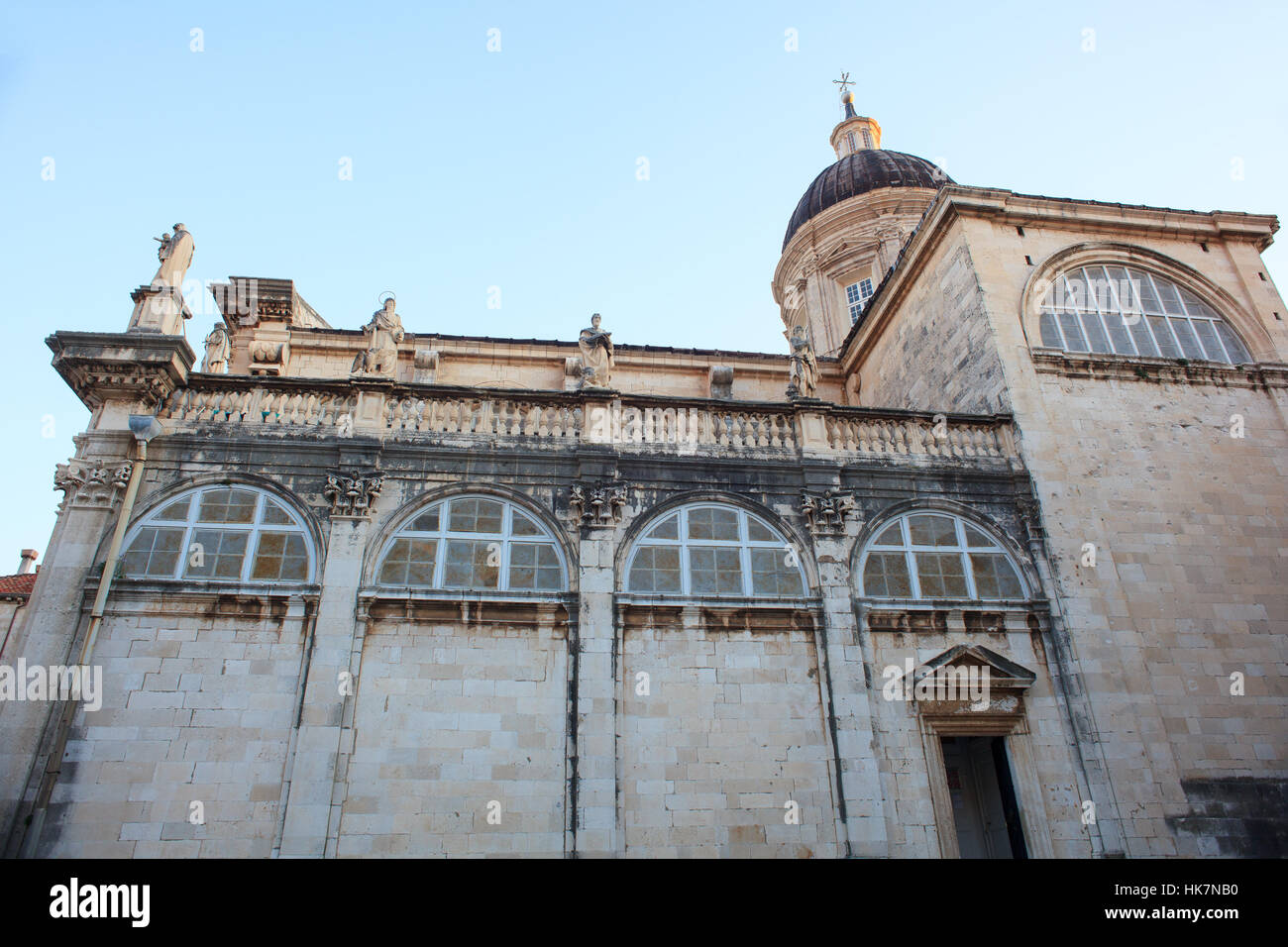 Lo stile di costruzione, architettura, stile architettonico, Croazia, chiesa, Foto Stock