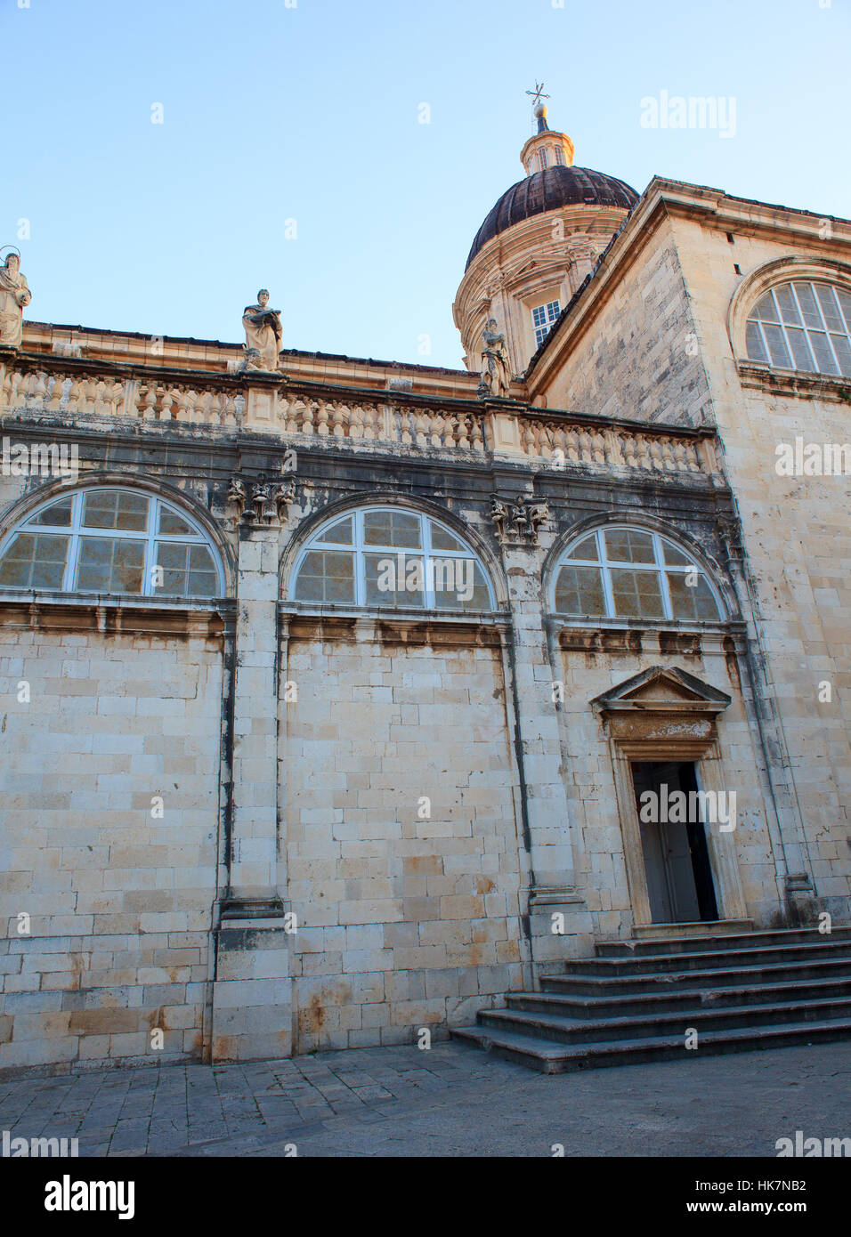 Lo stile di costruzione, architettura, stile architettonico, Croazia, chiesa, Foto Stock