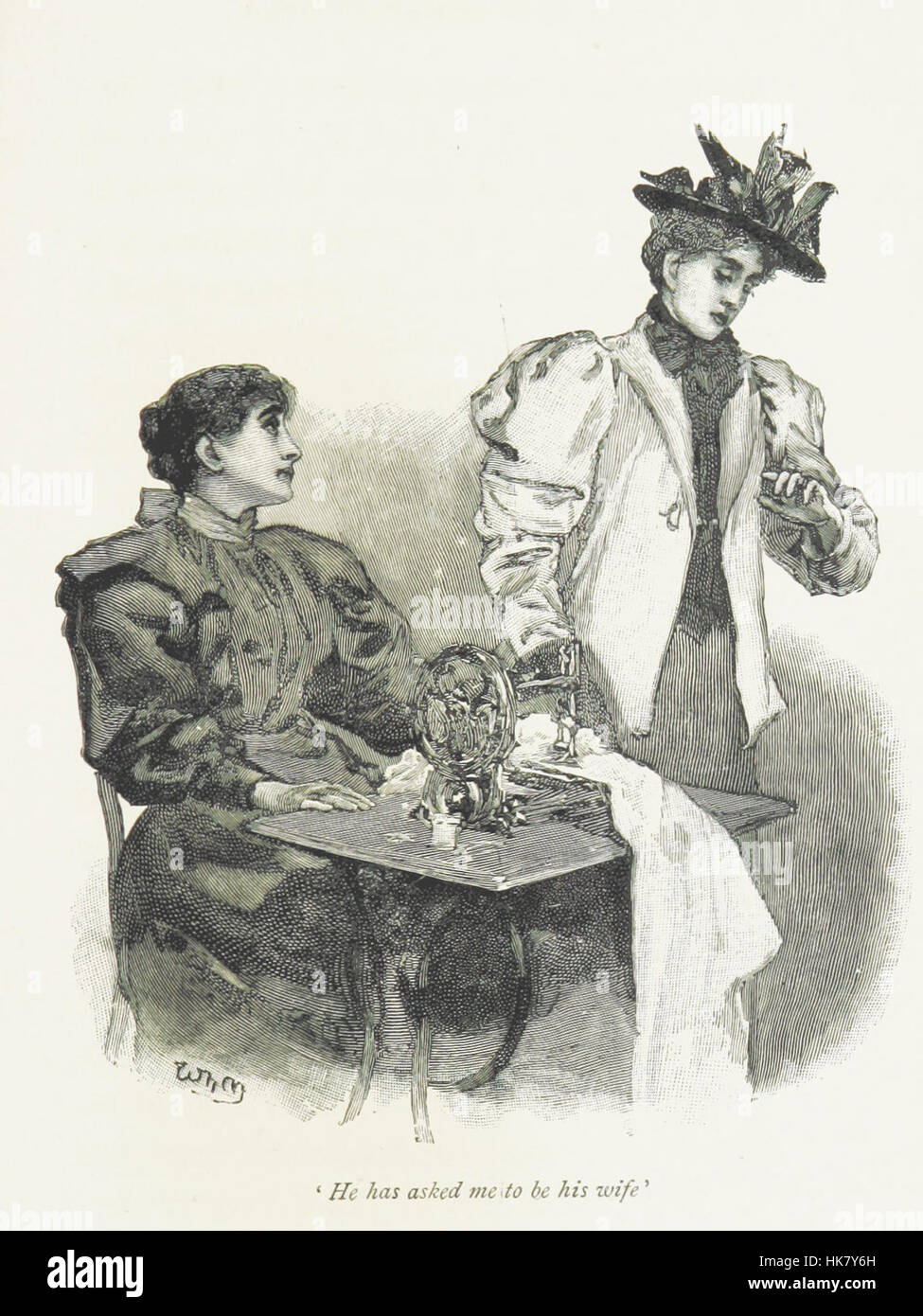 Un'immagine tratta da pagina 35 di "Un testimone scomparso", che fa parte di un lavoro misterioso o investigativo. Il testo si concentra sulla scoperta di verità nascoste, con la fotografia che probabilmente illustra una scena chiave nella narrazione. Foto Stock