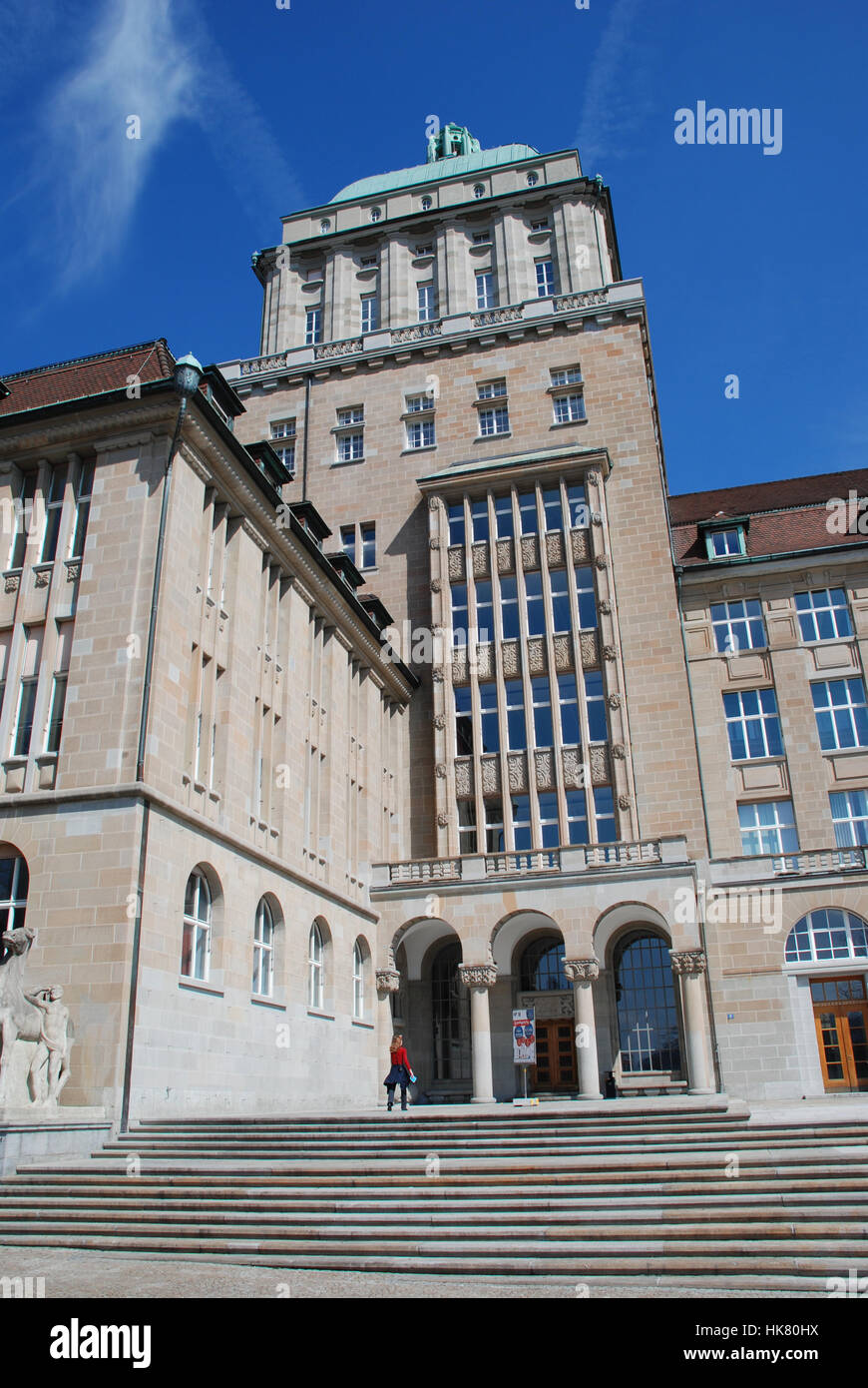 Kollegienhaus dell'Europa la più antica Università svizzera di Zurigo Foto Stock