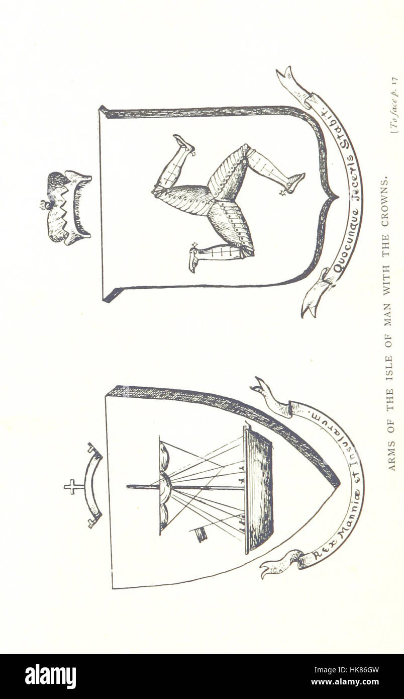 Immagine presa da pagina 40 del 'dal re spiacente di Queen Victoria. Un breve e concisa storia dell'Isola di Man. [Con piastre.]' immagine presa da pagina 40 del 'da Foto Stock