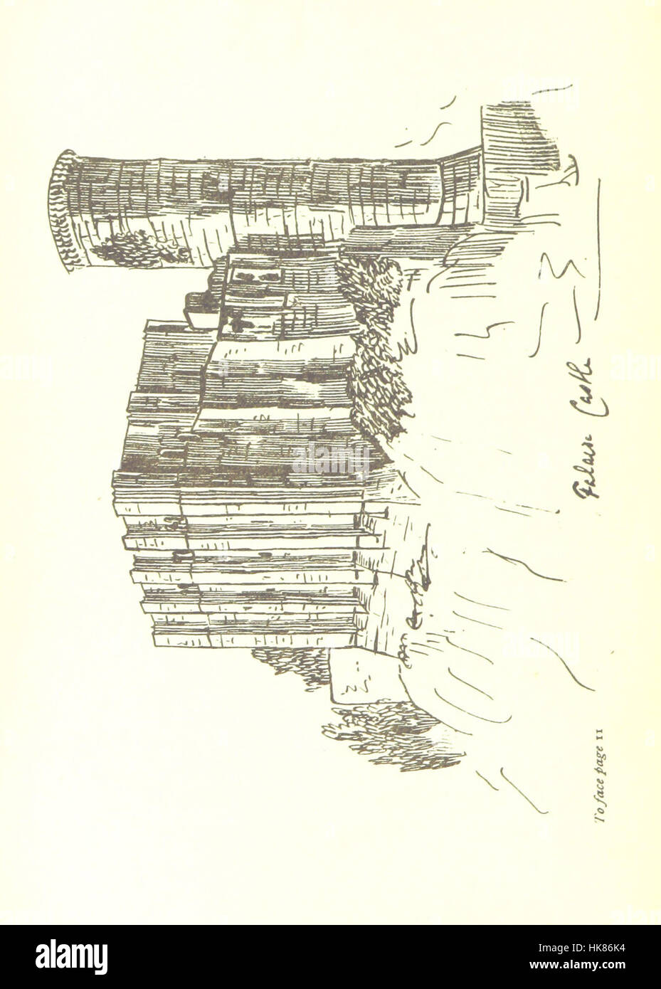 Immagine tratta da pagina 40 di "Sketches of Travel in Normandy and Maine", un libro di viaggio che presenta illustrazioni dei viaggi dell'autore in Normandia e Maine, con una prefazione di W. H. Hutton. Foto Stock