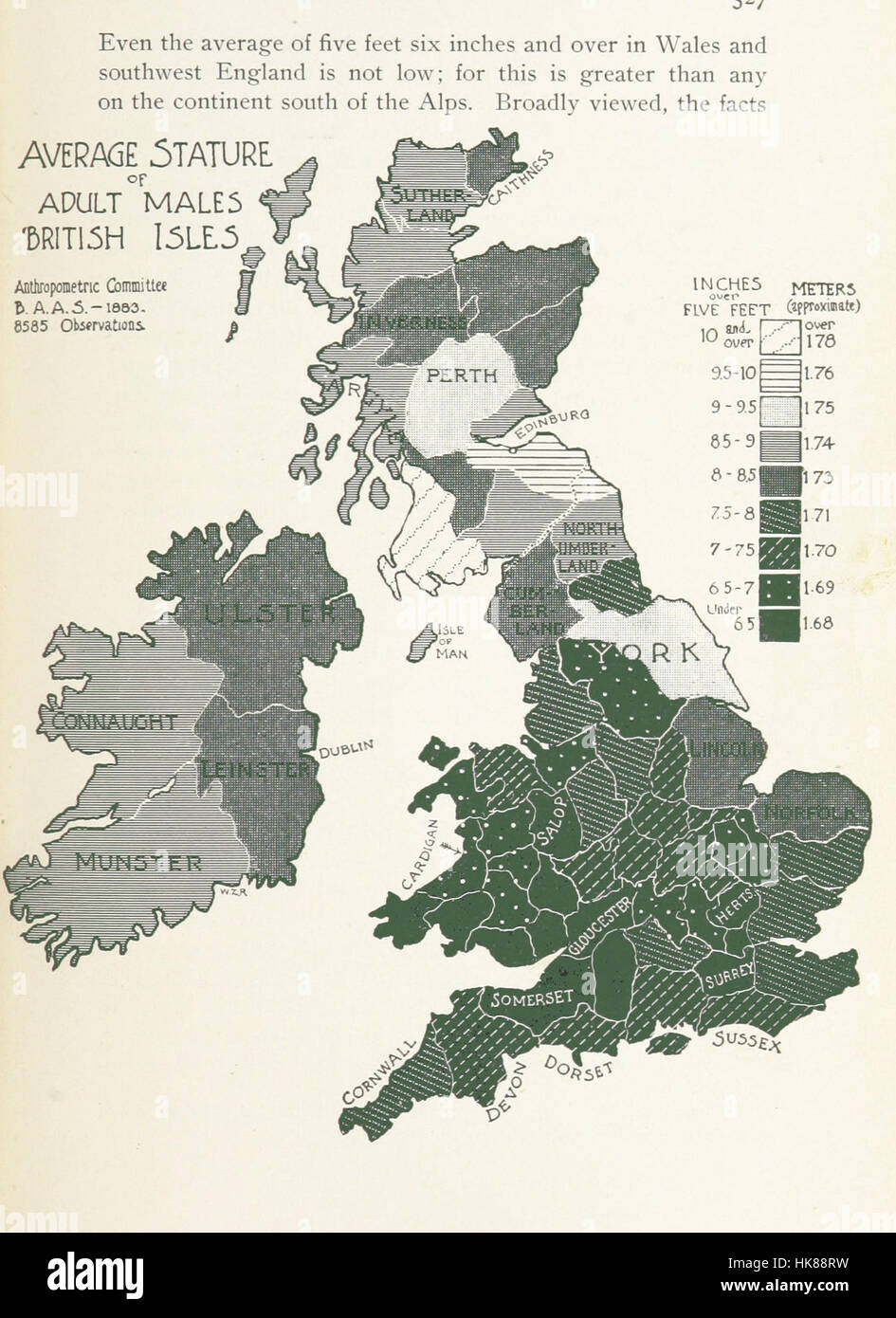 Immagine presa da pagina 417 di "Le gare d'Europa: uno studio sociologico. Lowell Institute lezioni ... Accompagnata da una bibliografia complementare di Antropologia ed Etnologia dell Europa, pubblicato dalla Biblioteca Pubblica della città di Boston' immagine presa da pagina 417 di 'RAC. Foto Stock