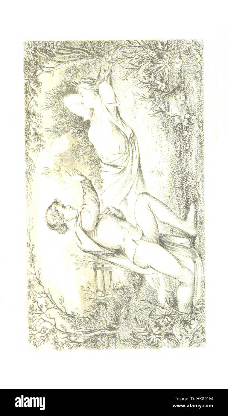 Immagine da pagina 419 di "le opere poetiche di Robert Burns", una raccolta illustrata di opere del poeta, a cura di William Michael Rossetti con illustrazioni di John Moyr Smith. Foto Stock