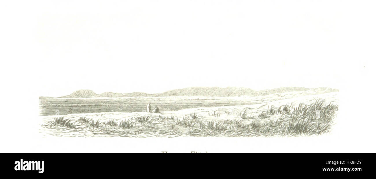 Immagine tratta da "Yacht-Reise in den Syrten", un resoconto di viaggio di Louis Salvator, arciduca d'Austria, che descrive il suo viaggio del 1873 attraverso i Syrtes con illustrazioni. Foto Stock