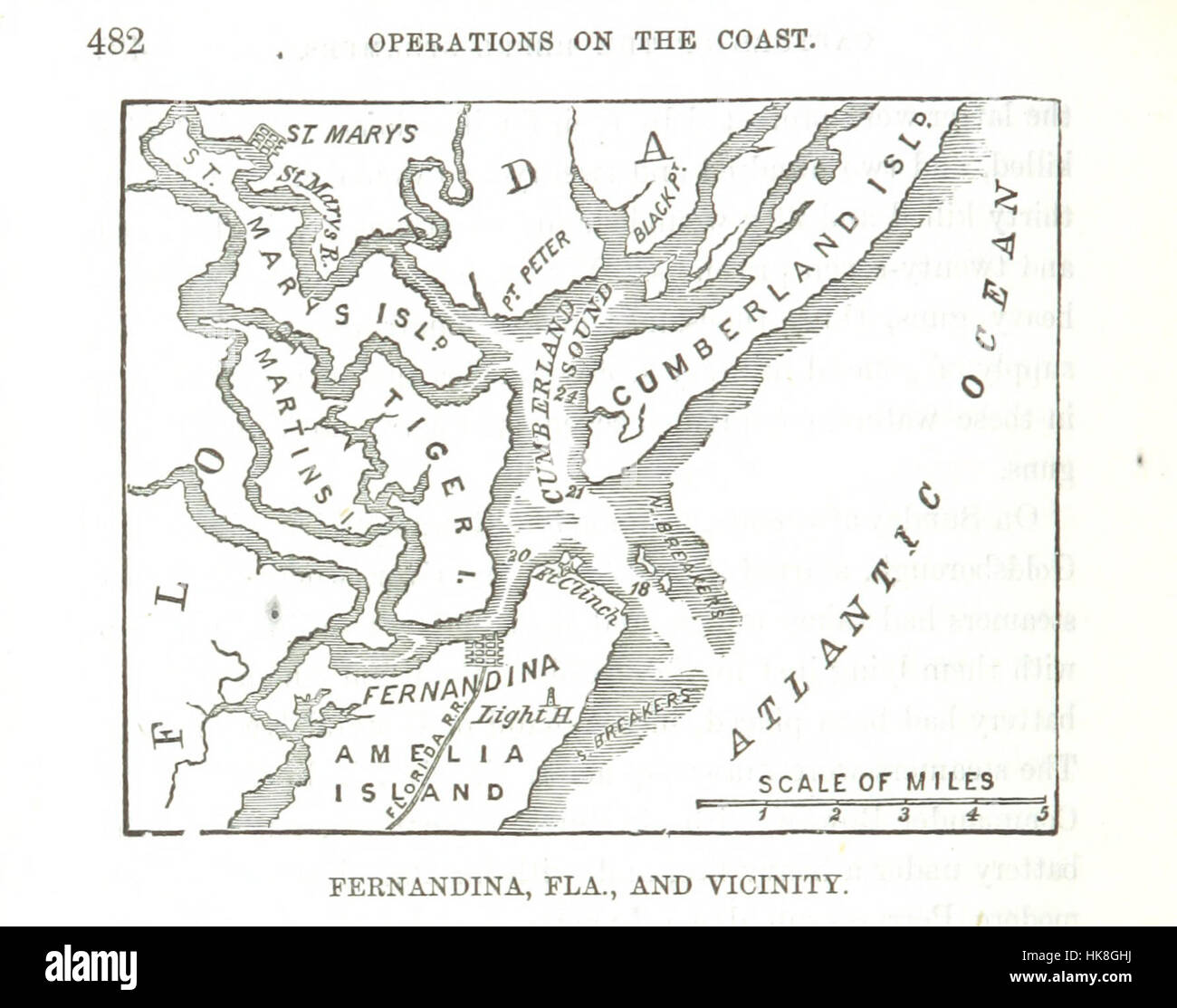 Immagine presa da pagina 484 di "una storia completa del Great American ribellione, abbracciando le sue cause, eventi e conseguenze. Con biografie e ritratti dei suoi principali attori e scene e gli incidenti di guerra. Illustrato con mappe, immagine presa da pagina 484 di 'un complet Foto Stock