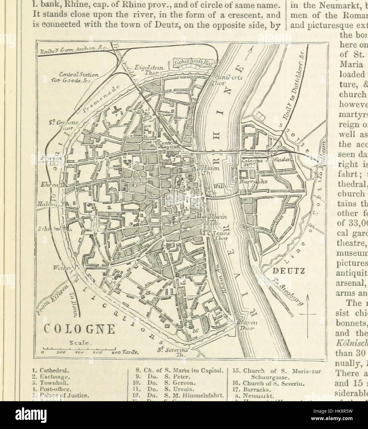 Immagine presa da pagina 55 del '[il dizionario geografico imperiale; un dizionario generale di geografia, fisici, politici, statistica descrittiva e ... Edito da W. G. Blackie ... Con ... illustrazioni, ecc.]' immagine presa da pagina 55 del '[l'Imperial Foto Stock