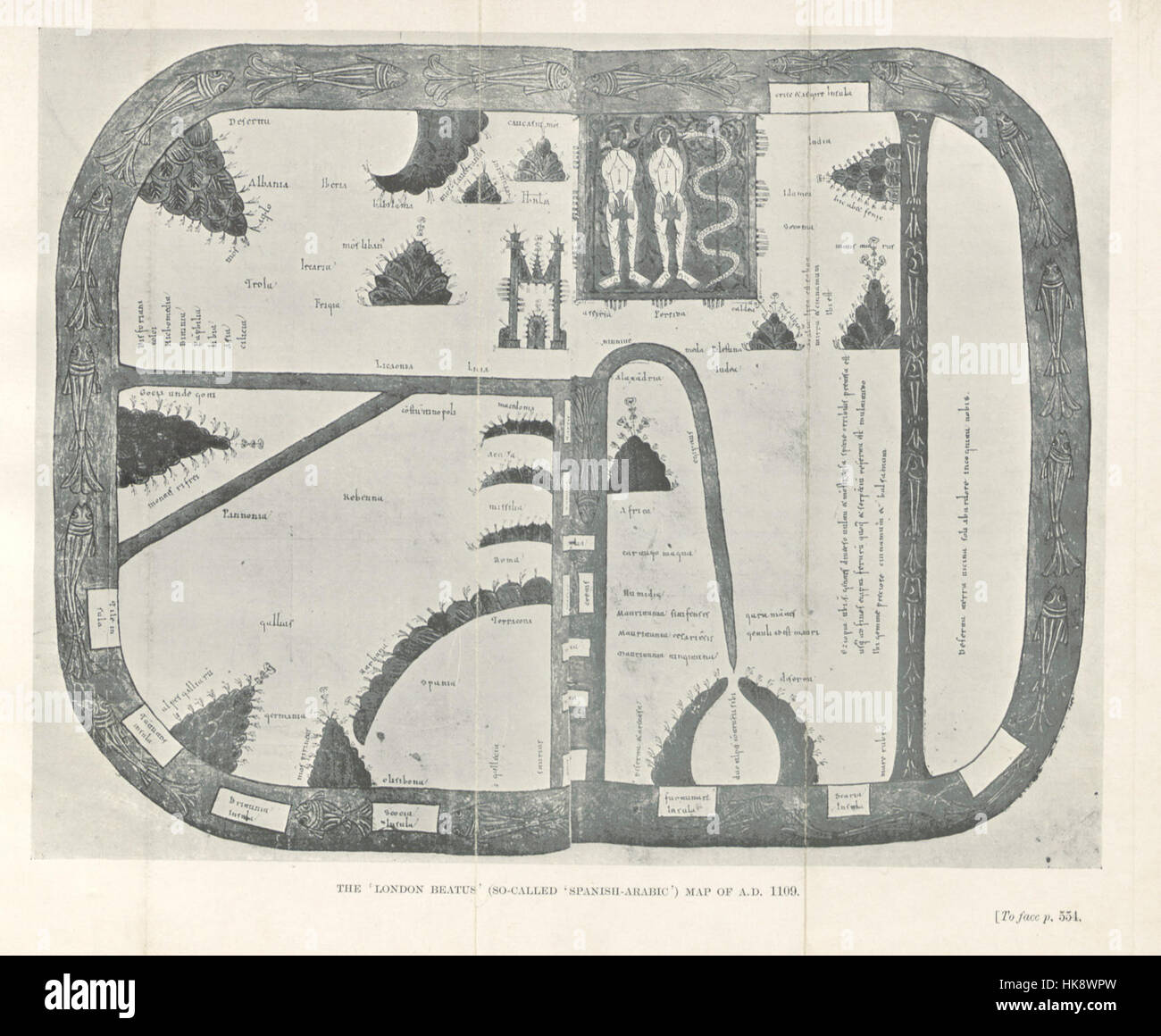 Immagine presa da pagina 583 di 'L'alba della moderna geografia. Una storia delle esplorazioni geografiche e la scienza dalla conversione dell'Impero Romano di D.C. 900 (c. A.D. 900-1260-c. A.D. 1260-1420) ... Con riproduzioni di mappe principali del tempo immagine presa da pagina 583 di 'Il Da Foto Stock