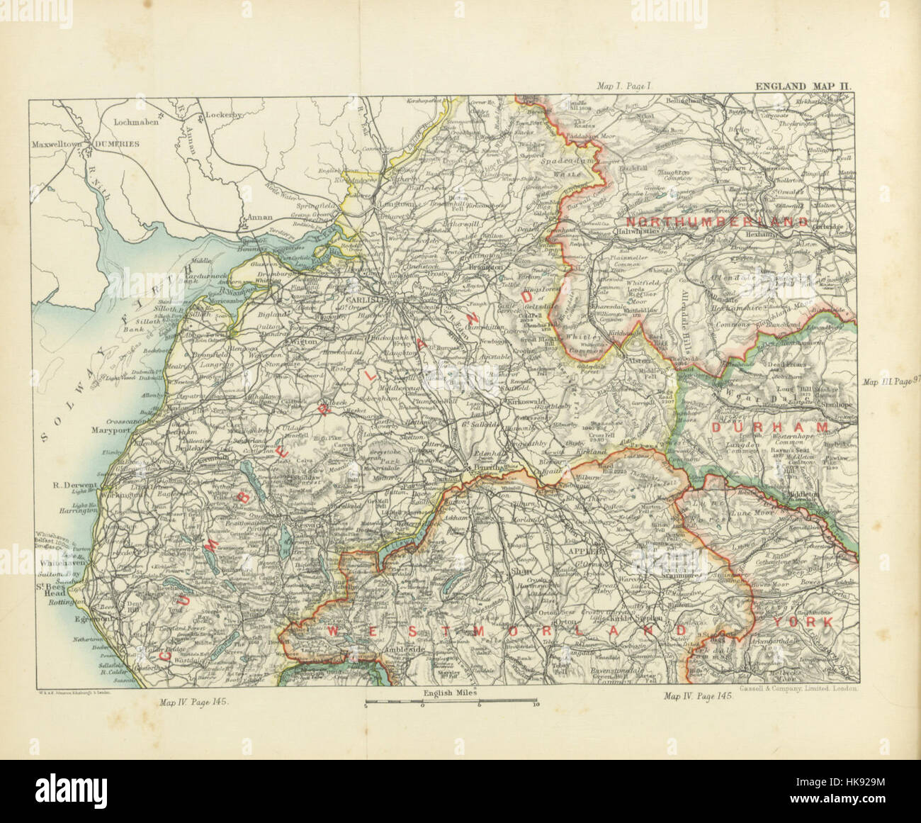 Immagine presa da pagina 64 del '[Cassell il dizionario geografico di Gran Bretagna e Irlanda ... Con numerose illustrazioni e mappe di sessanta.]' immagine presa da pagina 64 del '[Cassell's Gazett Foto Stock